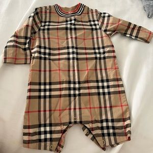 Burberry onesie